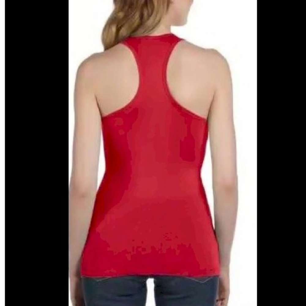 Bella Racerback Tank Top Red Size Small NWT